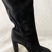 Dior Black Suede Knee High Boots, 37.5 - BOPF | Business of Preloved Fashion