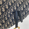 Dior Blue Oblique Canvas And Leather Saddle shoulder bag - BOPF | Business of Preloved Fashion
