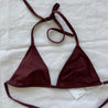 Dior Burgundy Two Piece Swimsuit - BOPF | Business of Preloved Fashion