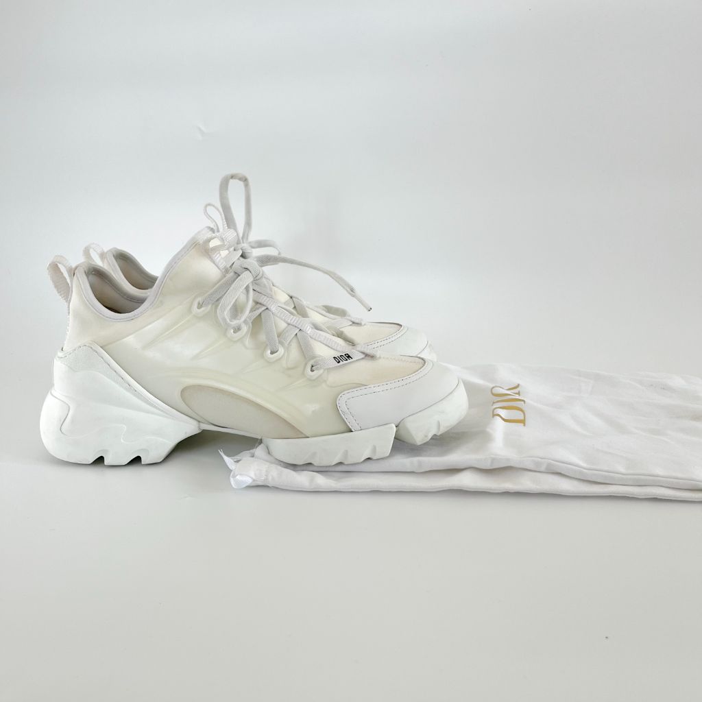Dior D connect white sneakers, 39 - BOPF | Business of Preloved Fashion