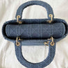Dior D-Lite Embroidered Cannage Medium Bag - BOPF | Business of Preloved Fashion