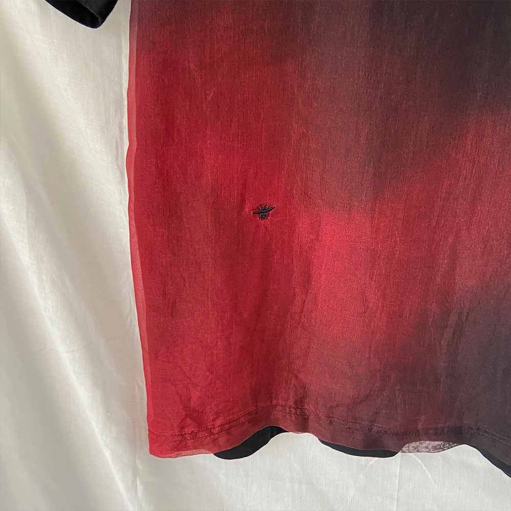 Dior Homme Red and Black Shirt - BOPF | Business of Preloved Fashion