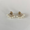 Dior petite CD earrings, gold-tone metal and pearl earrings - BOPF | Business of Preloved Fashion