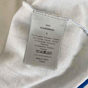 Dior White/Blue Gradient T-shirt All-Over Dior Oblique Motif (Men's) - BOPF | Business of Preloved Fashion