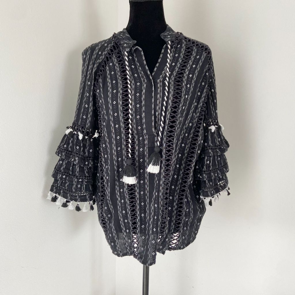 Dodo Bar Or Inga black mini skirt with matching top - BOPF | Business of Preloved Fashion