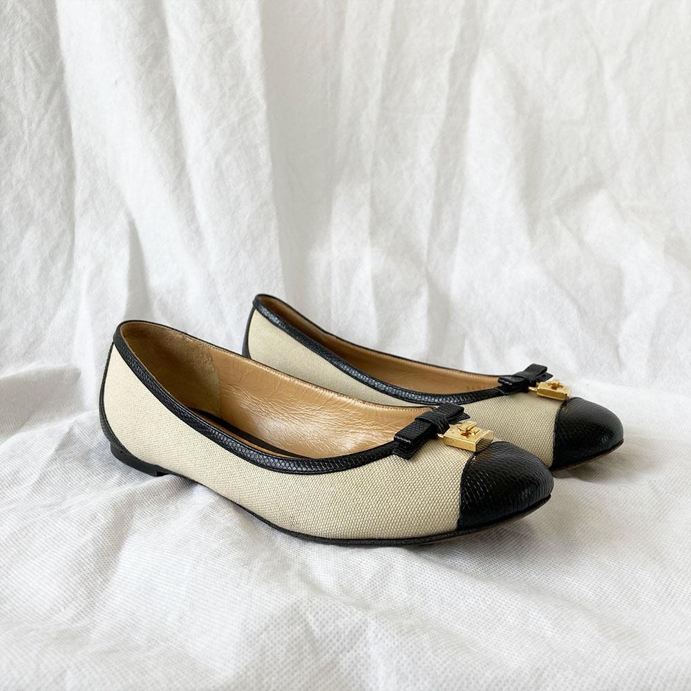 Dolce & Gabbana Ballerina With Lock on Vamp, 38.5 - BOPF | Business of Preloved Fashion