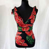 Dolce & Gabbana floral print ruffled sleeveless top - BOPF | Business of Preloved Fashion