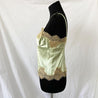Dolce & Gabbana light green lace-trim camisole top - BOPF | Business of Preloved Fashion