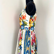 Dolce & Gabbana Majolica printed midi dress - BOPF | Business of Preloved Fashion