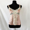 Dolce & Gabbana pink lace-trim camisole top - BOPF | Business of Preloved Fashion