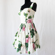 Dolce & Gabbana Rose Print Mini Dress - BOPF | Business of Preloved Fashion