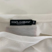 Dolce & Gabbana white t shirt ‘Love is Love’ printed t shirt - BOPF | Business of Preloved Fashion