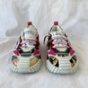Dolce & Gabbana white/red embroidered detail sneakers - BOPF | Business of Preloved Fashion