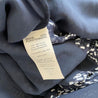 DVF dark blue white speckle printed flowy ruffle wrap dress - BOPF | Business of Preloved Fashion