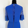 Elie Saab Blue Embroidered Detail Mini Dress - BOPF | Business of Preloved Fashion