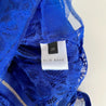 Elie Saab Blue Embroidered Detail Mini Dress - BOPF | Business of Preloved Fashion