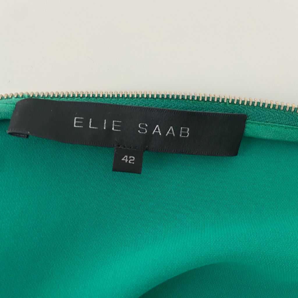 elie saab green short dress Skirts Realisation Mini Green Silk Skirt Elie Saab Slits Silk Mini Skirt Green FARFETCH