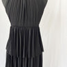 Elie Tahari black sleeveless pleated tiered gown - BOPF | Business of Preloved Fashion