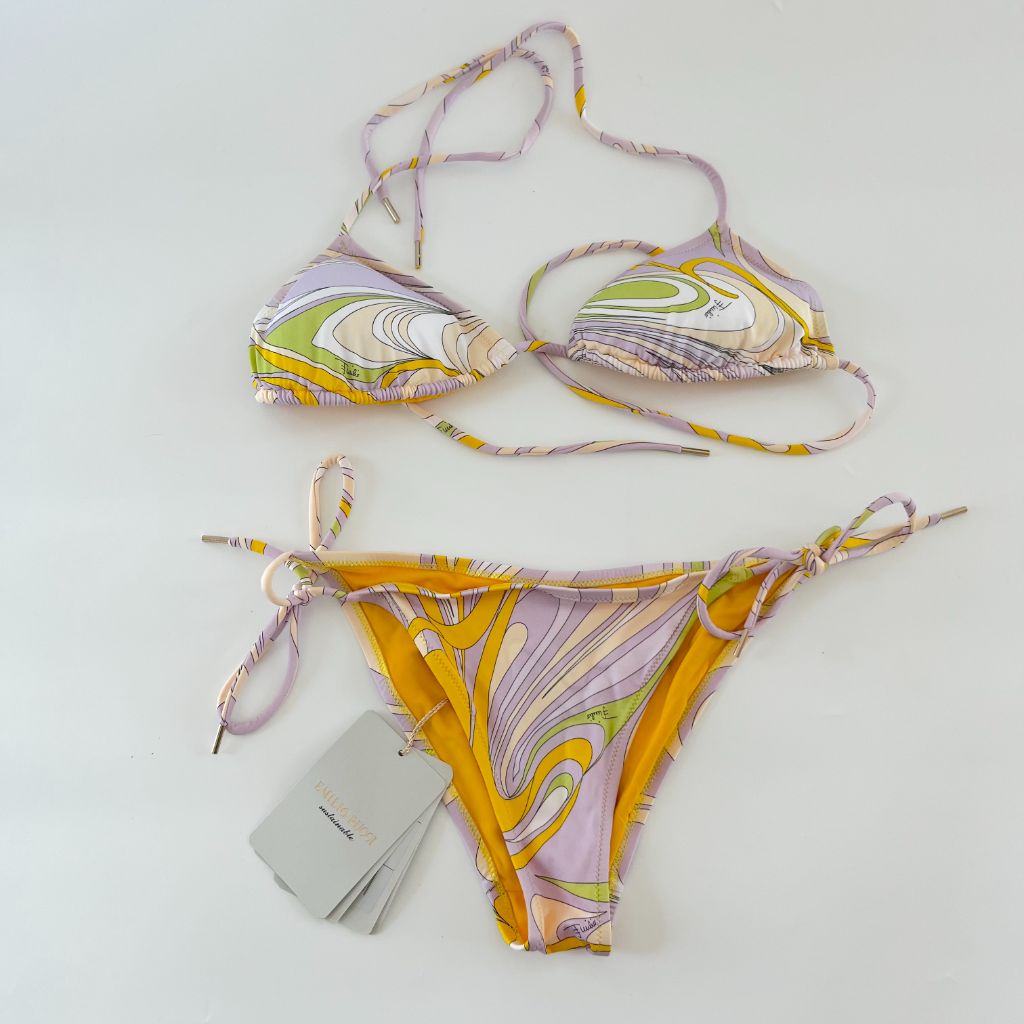Emilio Pucci printed two piece bikini - BOPF | Business of Preloved Fashion