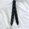 Fendi Black leather Floral applique bag strap - BOPF | Business of Preloved Fashion