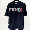 Fendi Black Logo Embellished T Shirt - BOPF | Business of Preloved Fashion