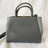 Fendi Grey Leather Small 2Jours Tote - BOPF | Business of Preloved Fashion