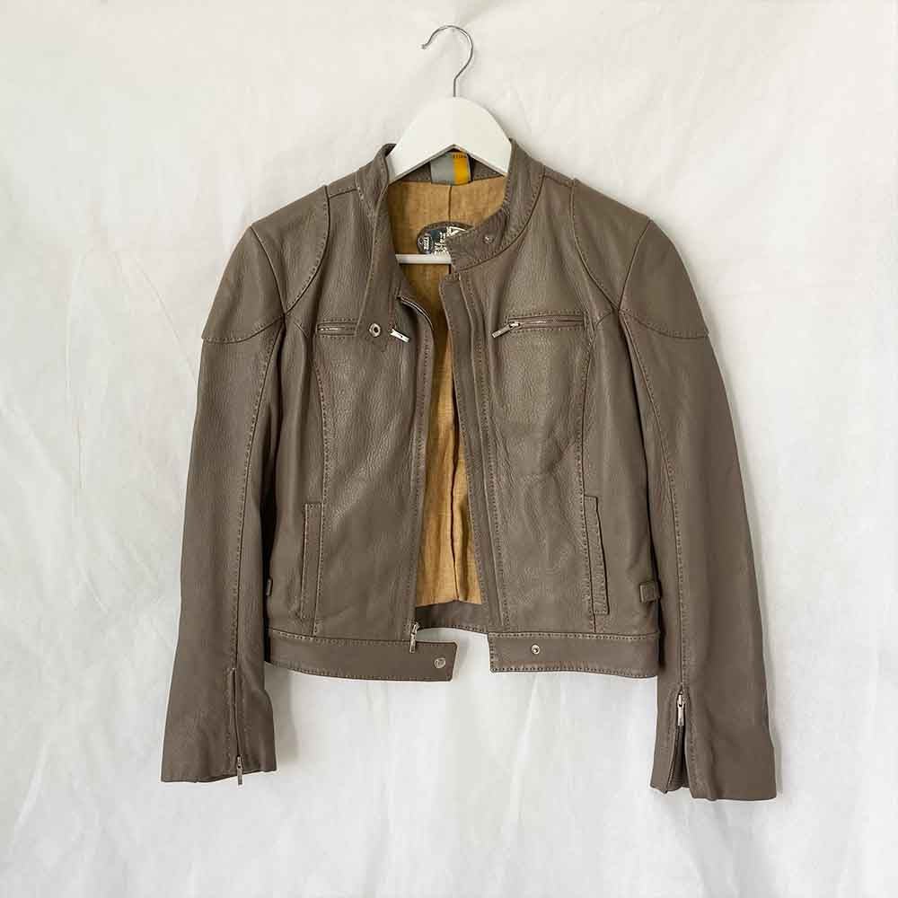 Fendi Leather Jacket - BOPF | Business of Preloved Fashion