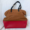 Fendi red and tan bicolor shoulder bag - BOPF | Business of Preloved Fashion