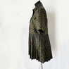 Ganni Green Leopard Print Dress, IT34 - BOPF | Business of Preloved Fashion
