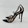 Gianvito Rossi Crystal-Embellished Suede Sandals, 40 - BOPF | Business of Preloved Fashion