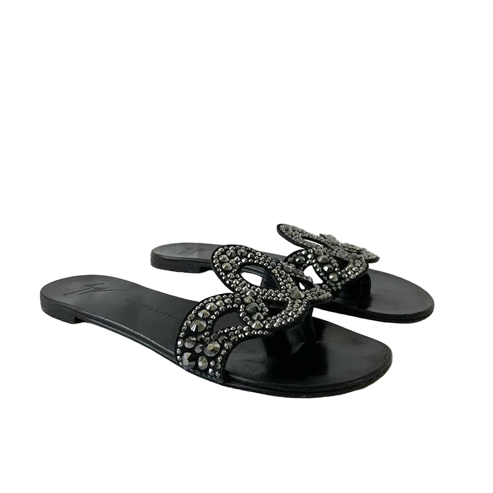 Giuseppe Zanotti Turchesite Sandals, 38 - BOPF | Business of Preloved Fashion