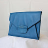Givenchy Blue Leather Antigona Envelope Clutch - BOPF | Business of Preloved Fashion