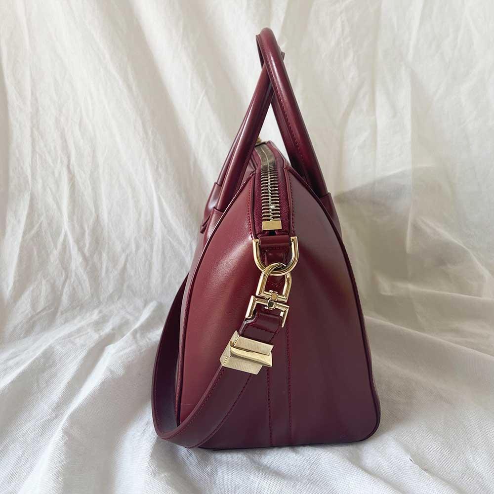 Givenchy Burgundy leather small Antigona bag - BOPF | Business of Preloved Fashion
