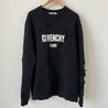 Givenchy Logo Distressed Sweater - BOPF | Business of Preloved Fashion