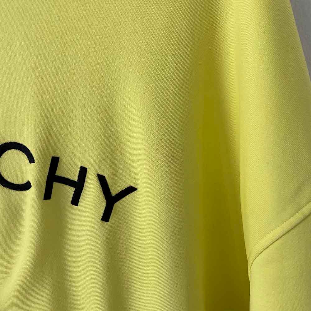 Givenchy Neon Yellow Logo Hoodie - BOPF | Business of Preloved Fashion