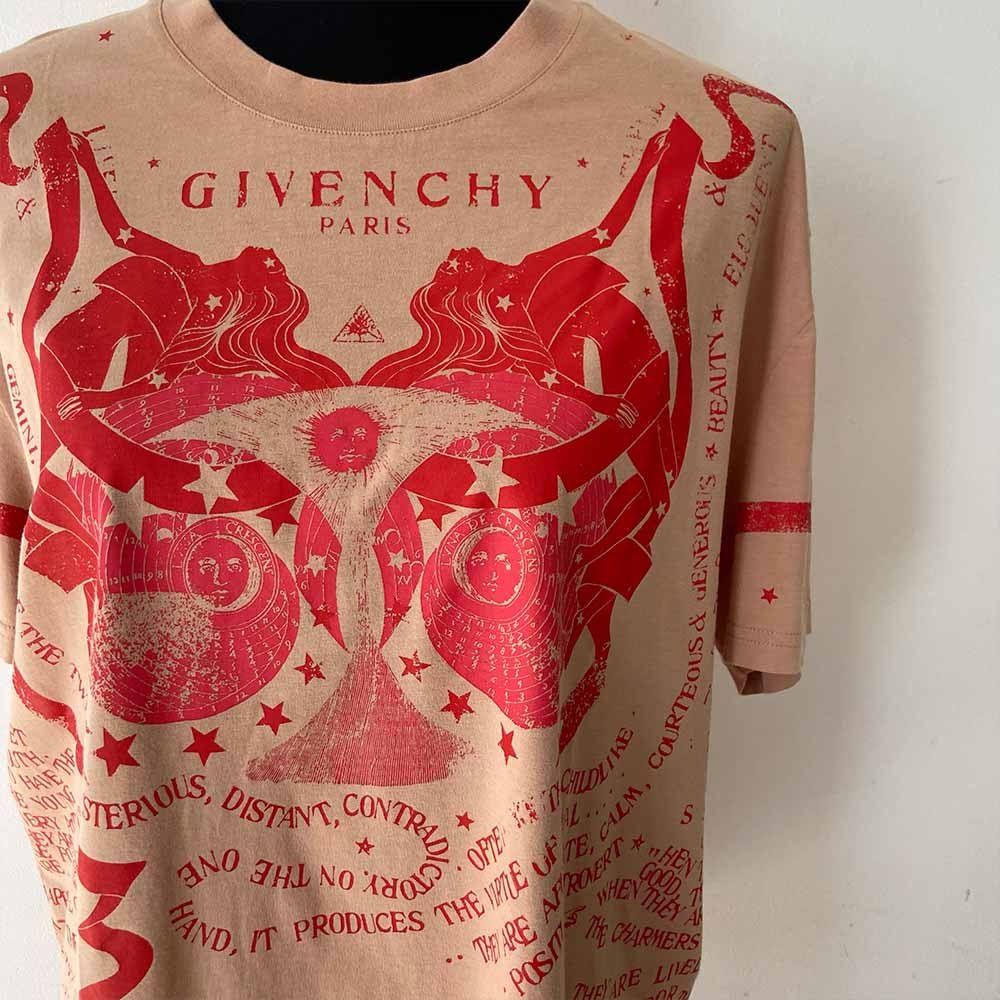 Givenchy Pink Printed T Shirt - BOPF | Business of Preloved Fashion