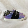 Givenchy purple metallic leather logo sneakers (kids) - BOPF | Business of Preloved Fashion