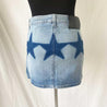 Givenchy Star-Print Mini Denim Skirt - BOPF | Business of Preloved Fashion