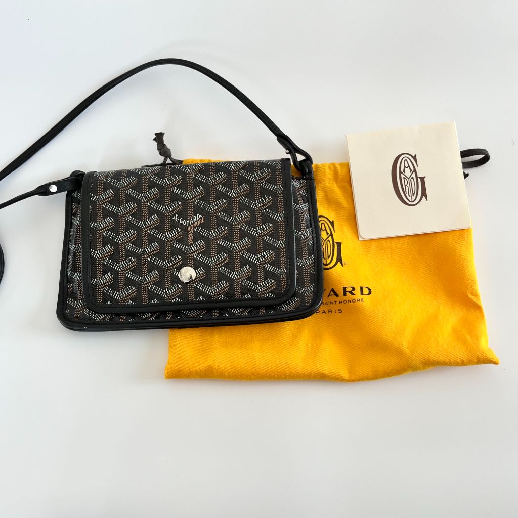 Saïgon leather crossbody bag Goyard Black in Leather - 26901460