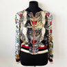 Gucci Appliqué Silk Twill Bomber Hollywood Jacket - BOPF | Business of Preloved Fashion