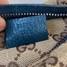 Gucci Beige/ Blue GG Canvas And Leather Belt Bag - BOPF | Business of Preloved Fashion