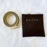 Gucci Beige Suede and Leather G Buckle Belt - BOPF | Business of Preloved Fashion