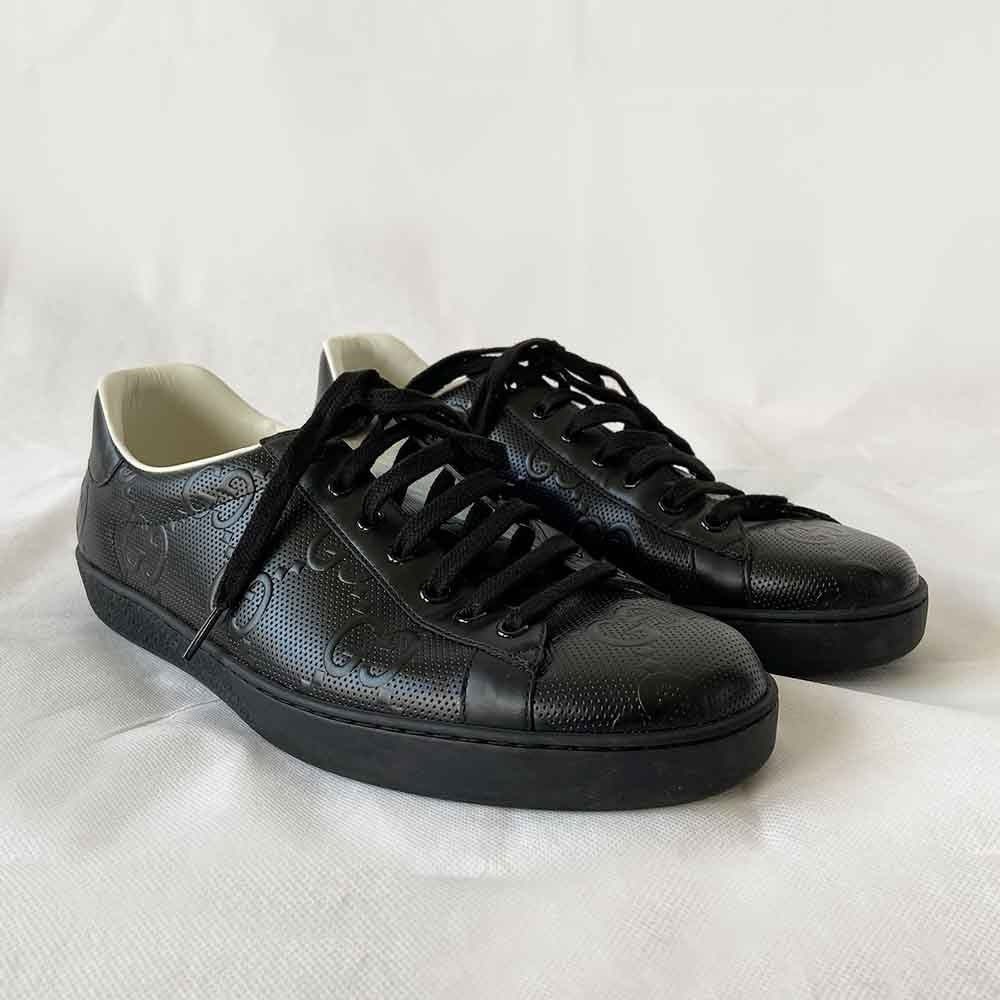 Ace Trainer Fashion Gucci Ace Shoes Black Gucci Shoes Gucci Black