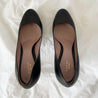 Gucci Black Leather Round Toe Pumps - BOPF | Business of Preloved Fashion
