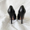 Gucci Black Leather Round Toe Pumps - BOPF | Business of Preloved Fashion