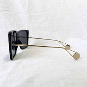 Gucci Black Oversized Sunglasses - BOPF | Business of Preloved Fashion