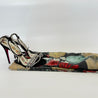 Gucci Black Suede Crystal Embellished Ankle Strap Sandals, 39 - BOPF | Business of Preloved Fashion