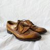 Gucci Brown Brogue Leather Lace Up Fringe (Men's), 9 - BOPF | Business of Preloved Fashion