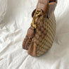 Gucci brown GG Guccisima canvas large shoulder bag - BOPF | Business of Preloved Fashion