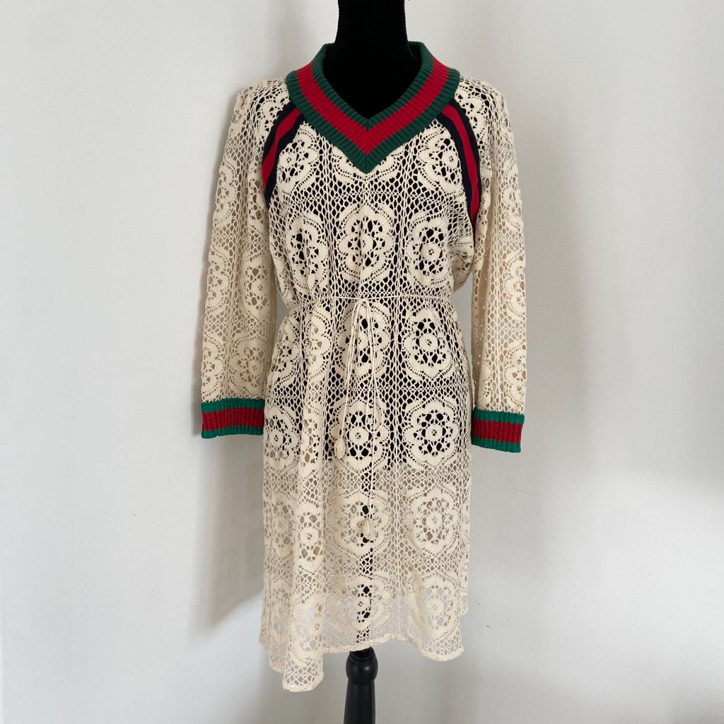Crochet gucci dress Clearance